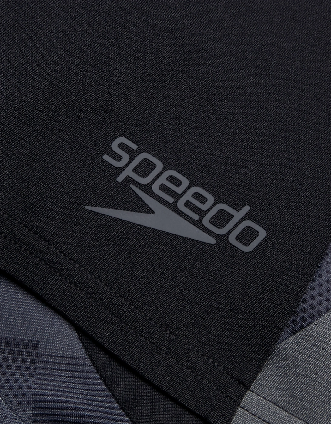 Speedo Mens Endurance+ Splice Geometric Shapes Swim Shorts