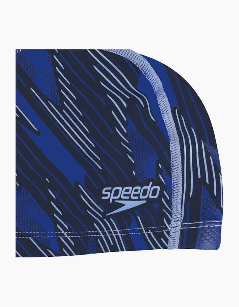 Speedo Unisex Adult Boom Ultra Pace Geometric Swim Cap