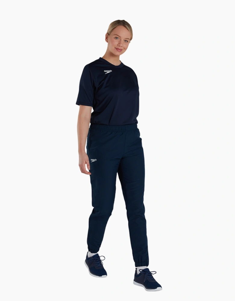 Speedo Womens/Ladies Club Plain Tapered Tracksuit Bottoms