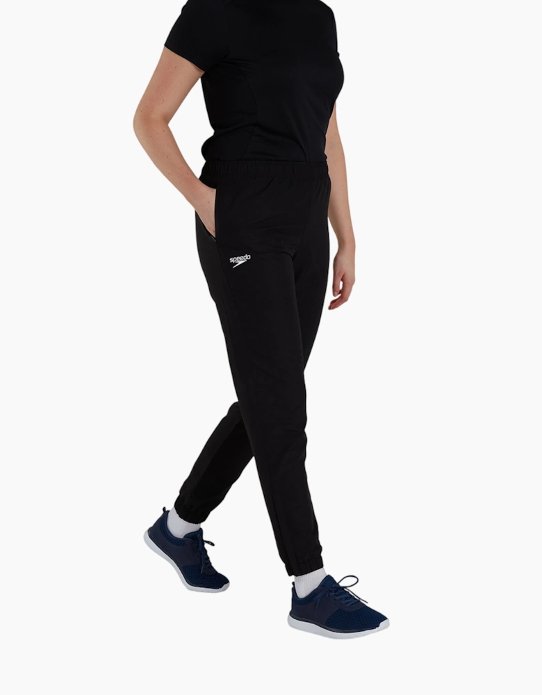 Speedo Womens/Ladies Club Plain Tapered Tracksuit Bottoms