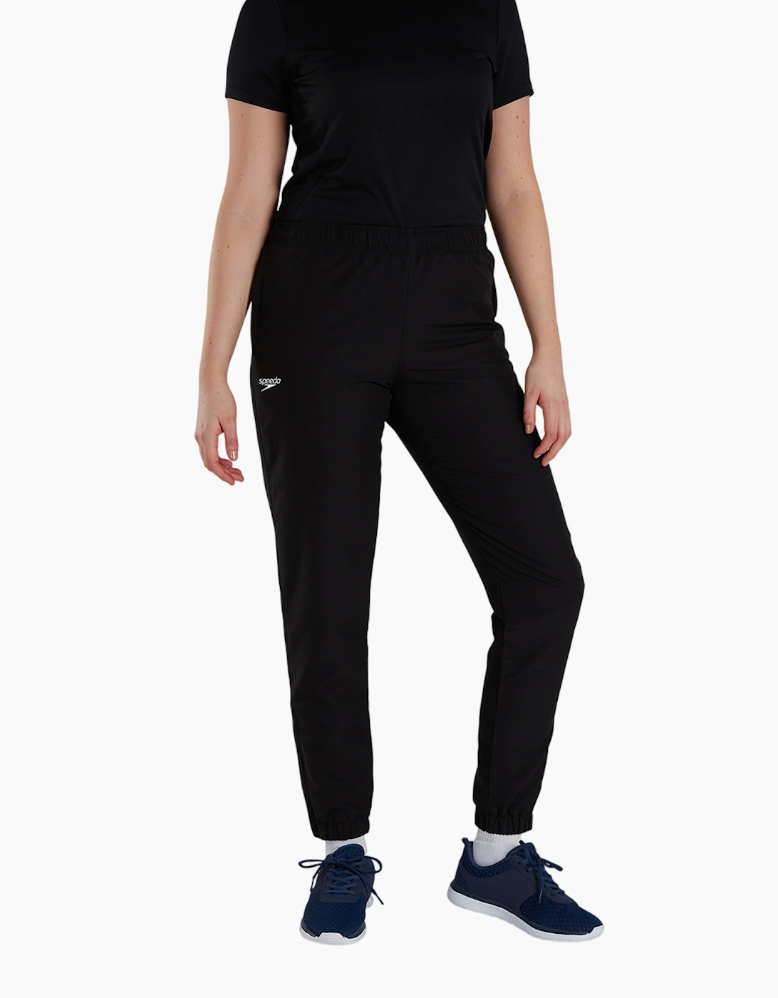 Speedo Womens/Ladies Club Plain Tapered Tracksuit Bottoms