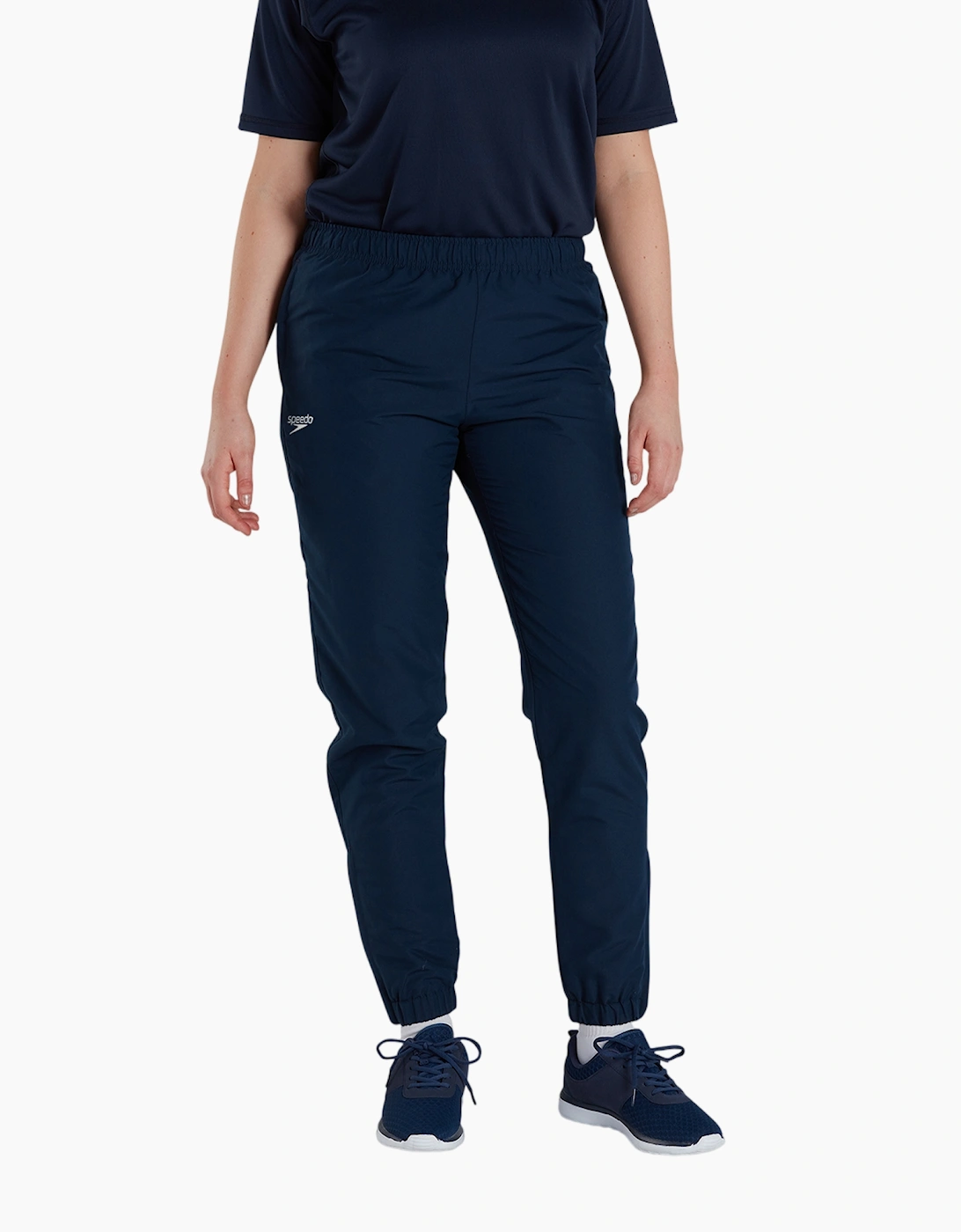 Speedo Womens/Ladies Club Plain Tapered Tracksuit Bottoms