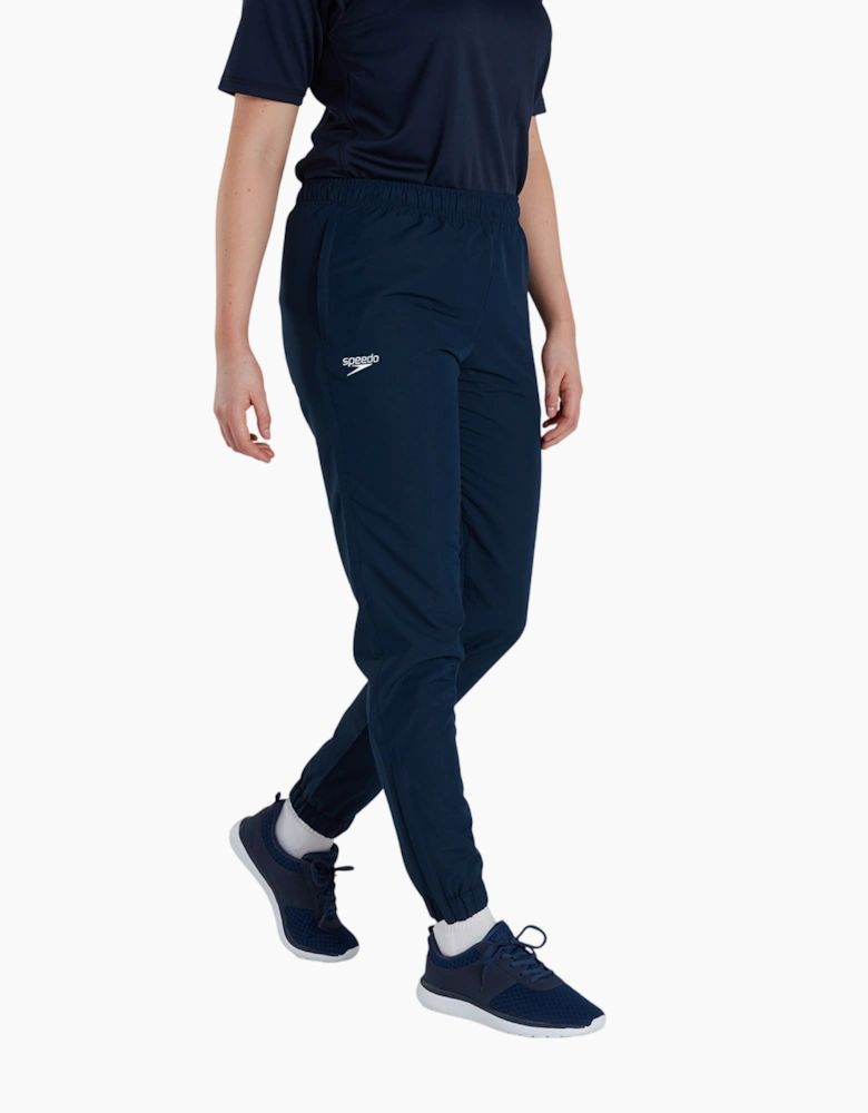 Speedo Womens/Ladies Club Plain Tapered Tracksuit Bottoms