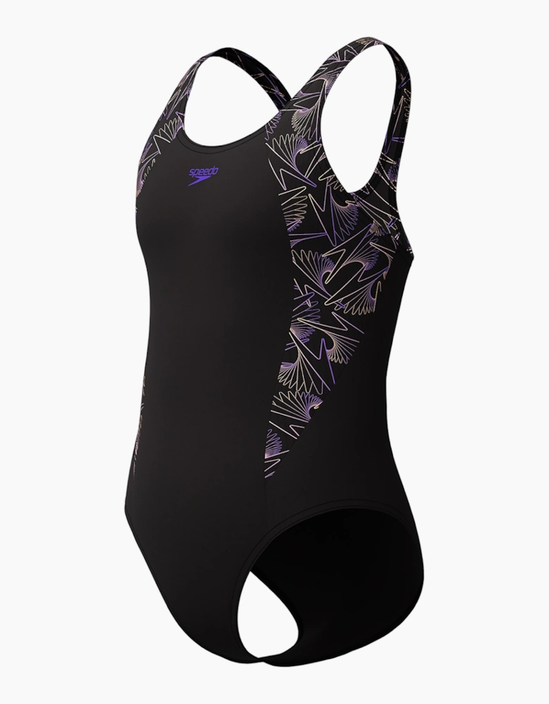 Speedo Girls Hyperbloom Splice One Piece Swimsuit
