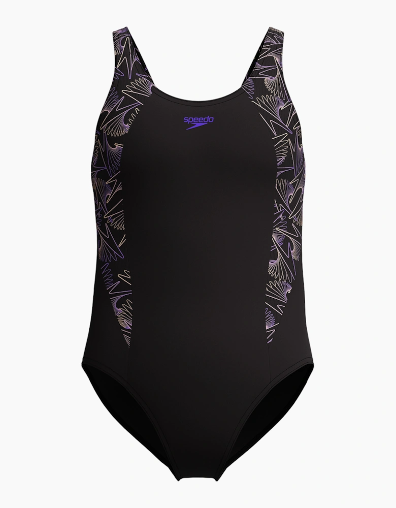 Speedo Girls Hyperbloom Splice One Piece Swimsuit