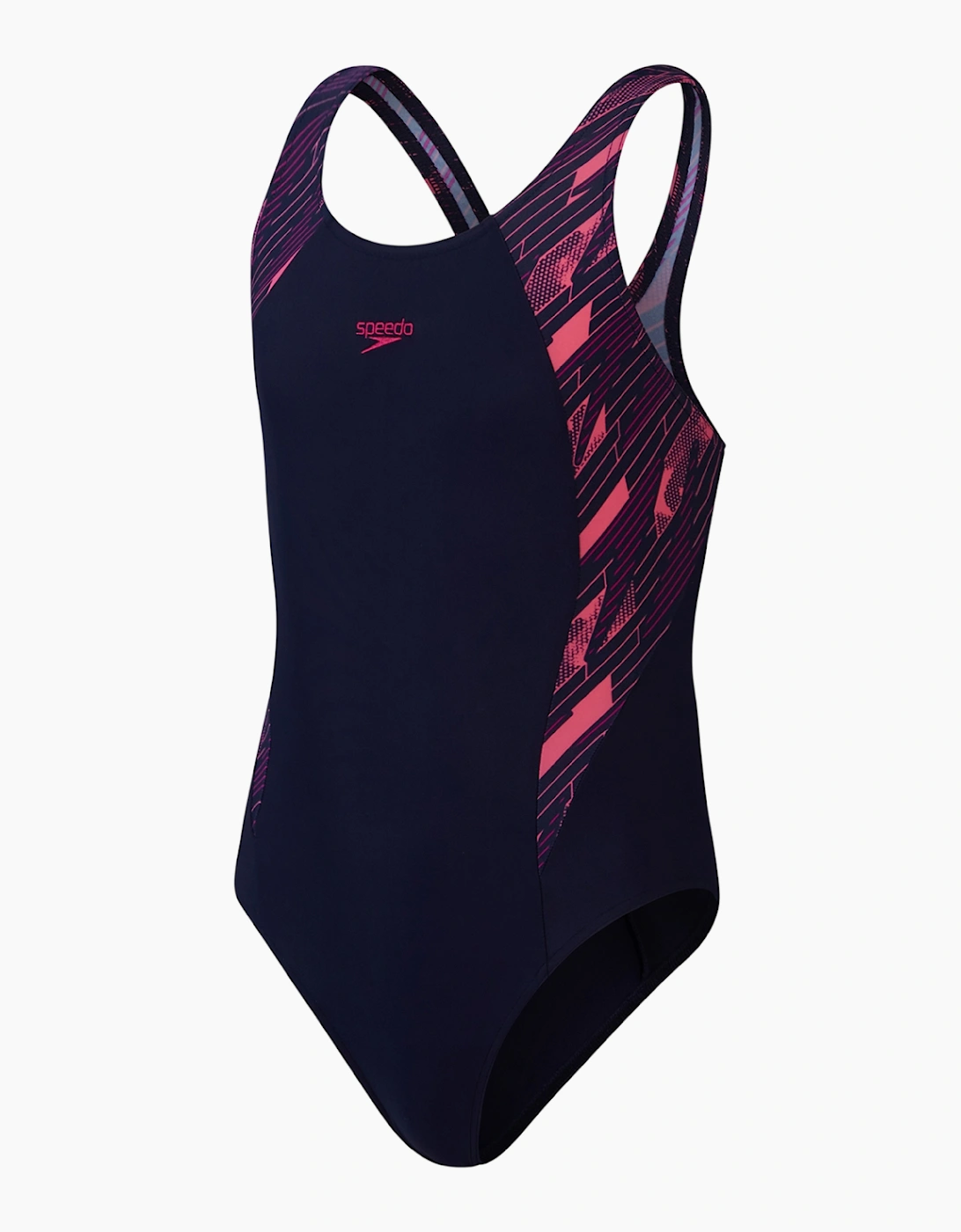 Speedo Girls Hyperbloom Splice One Piece Swimsuit