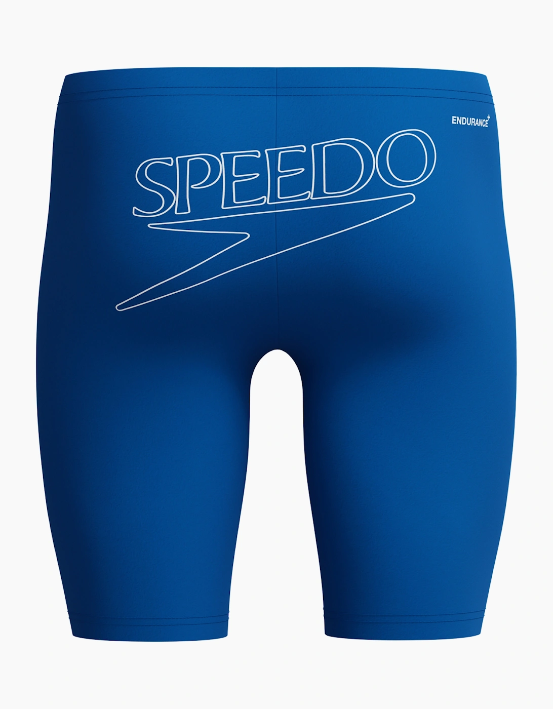 Speedo Mens Logo Endurance+ Back Print Jammer Shorts