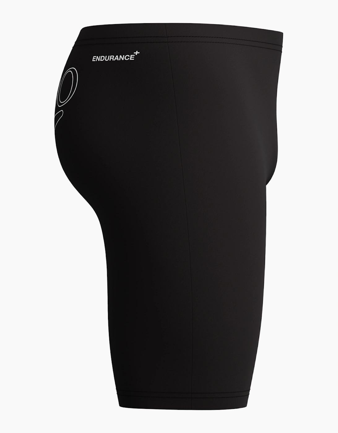 Speedo Mens Logo Endurance+ Back Print Jammer Shorts