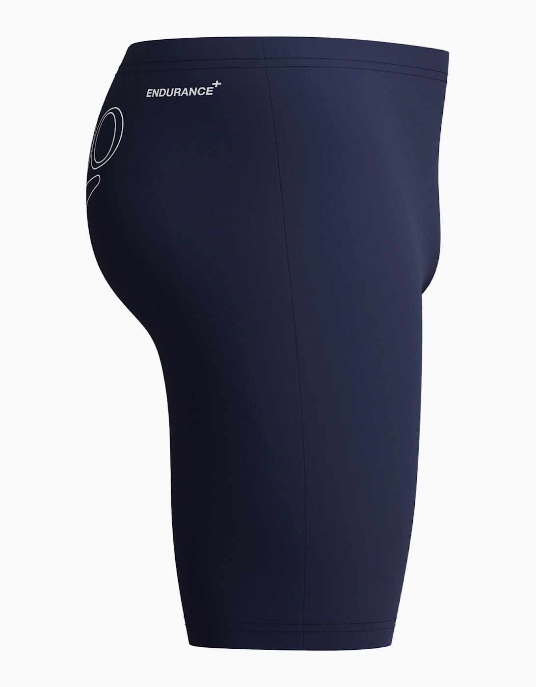 Speedo Mens Logo Endurance+ Back Print Jammer Shorts