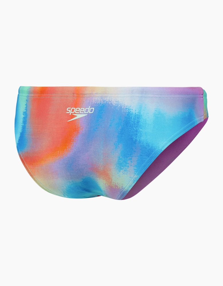 Speedo Womens/Ladies Digital All-Over Print Swim Briefs