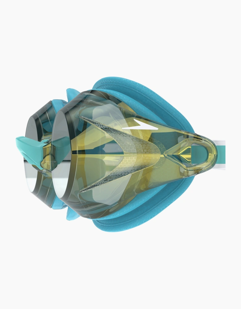 Speedo Womens/Ladies Vanquisher 3.0 Mirrored Swimming Goggles