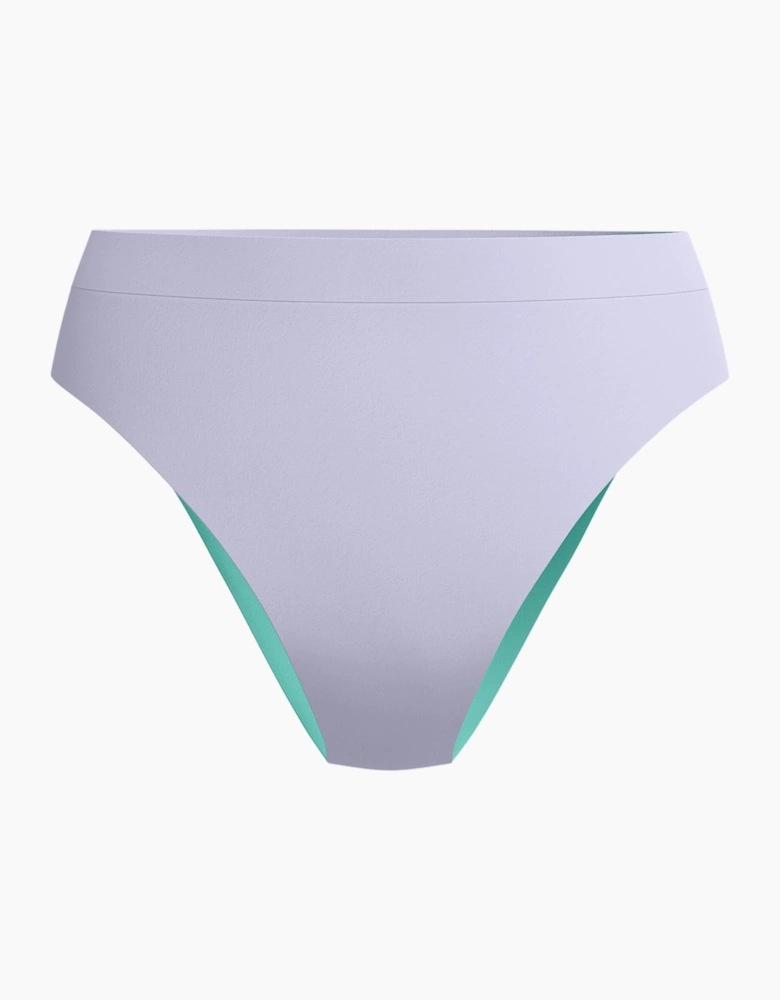 Speedo Womens/Ladies Flu3nte Solid High Waist Bikini Bottoms