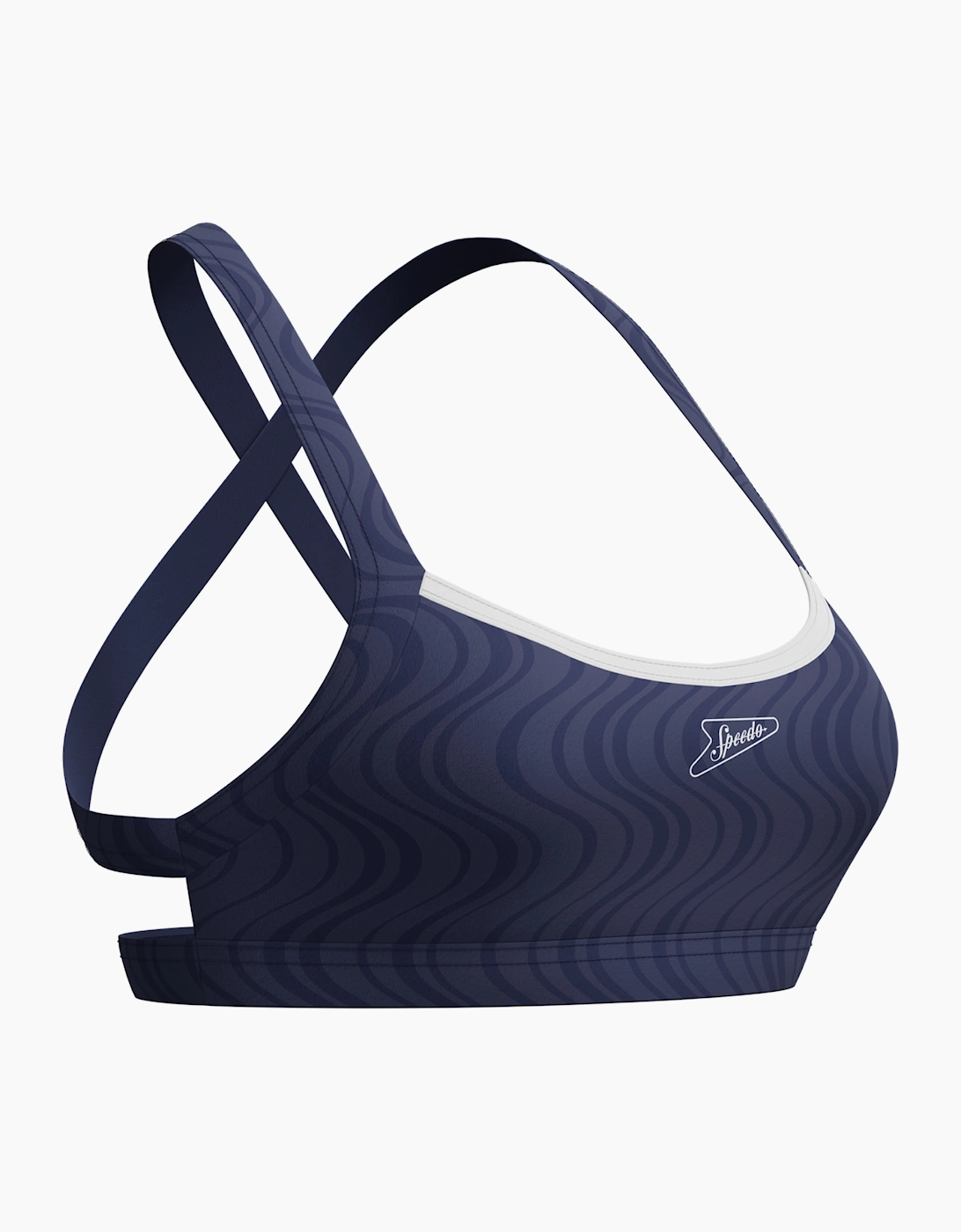 Speedo Womens/Ladies Textured Cross Back Bikini Top