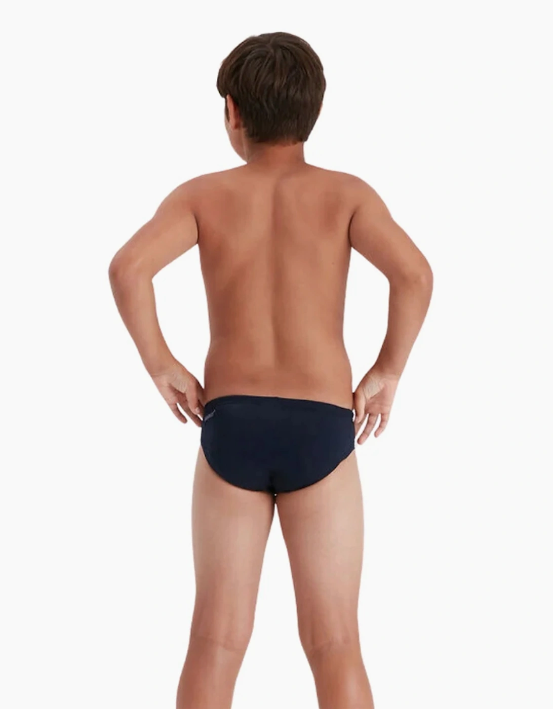 Speedo Boys Logo Endurance+ Swim Briefs