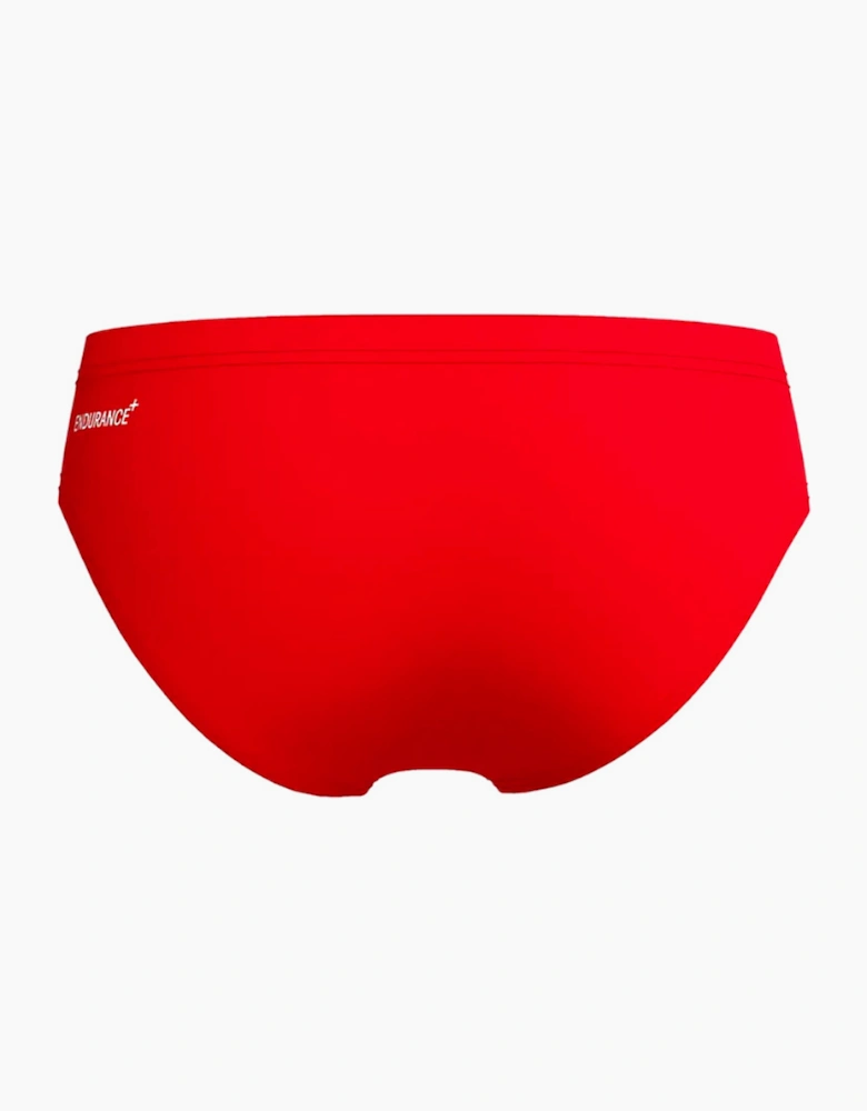 Speedo Boys Logo Endurance+ Swim Briefs