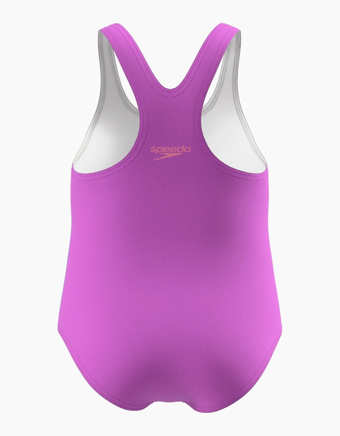 Speedo Girls Radiating Splice Racerback One Piece Swimsuit