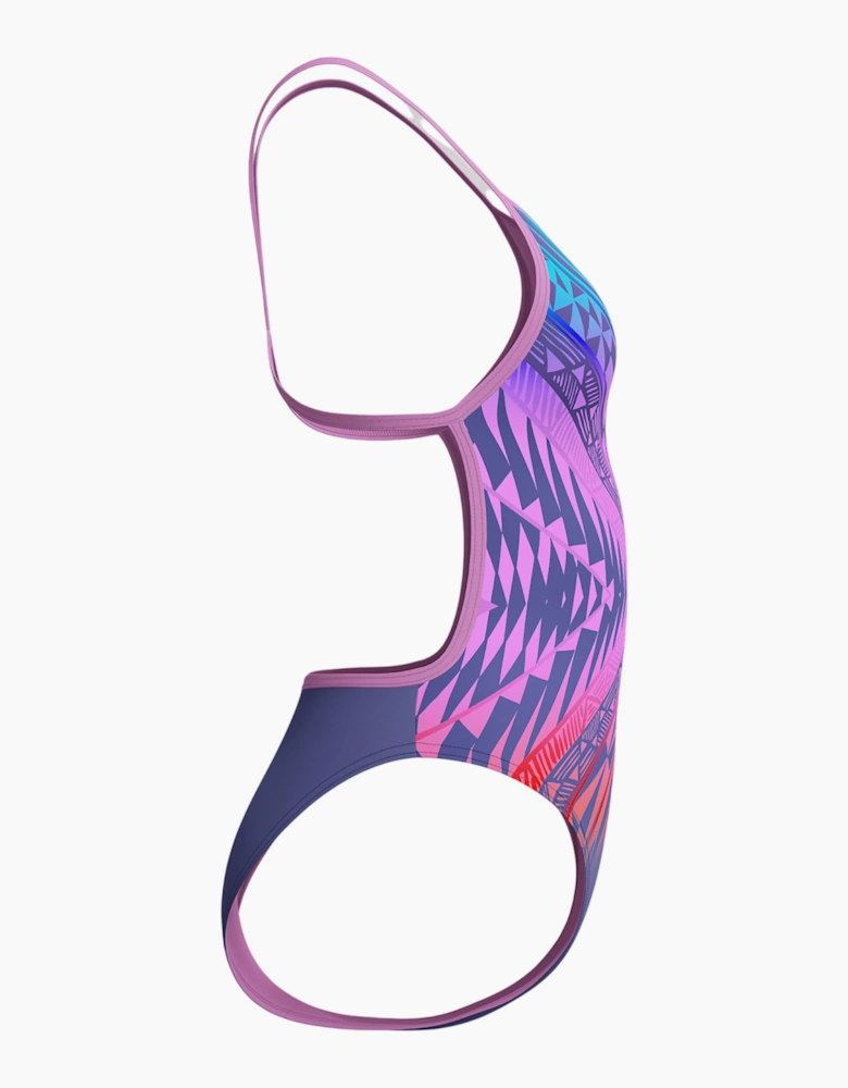 Speedo Womens/Ladies Placement Digital One Piece Swimsuit
