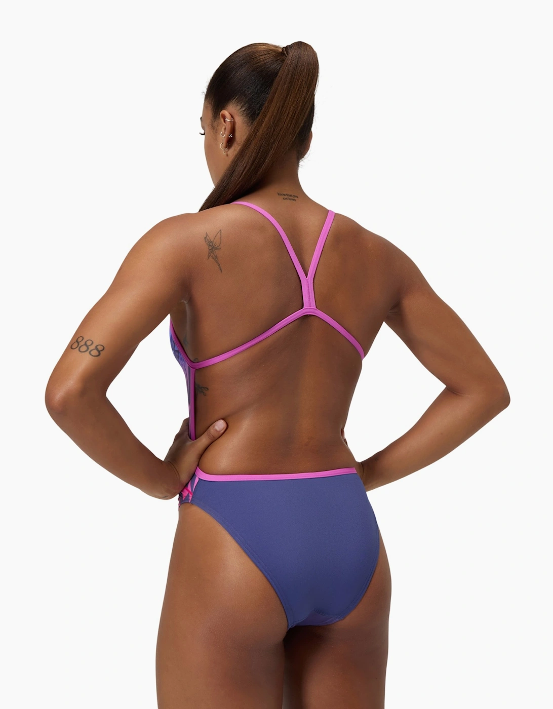 Speedo Womens/Ladies Placement Digital One Piece Swimsuit