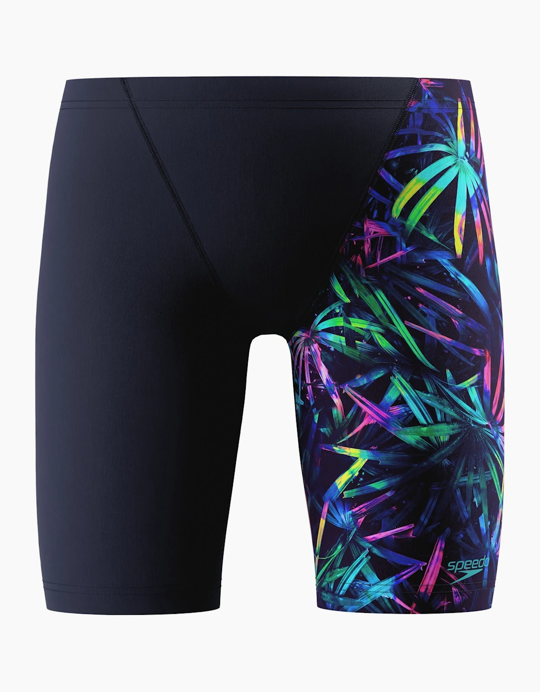 Speedo Boys Tropical Leaves V-Cut Jammer Shorts