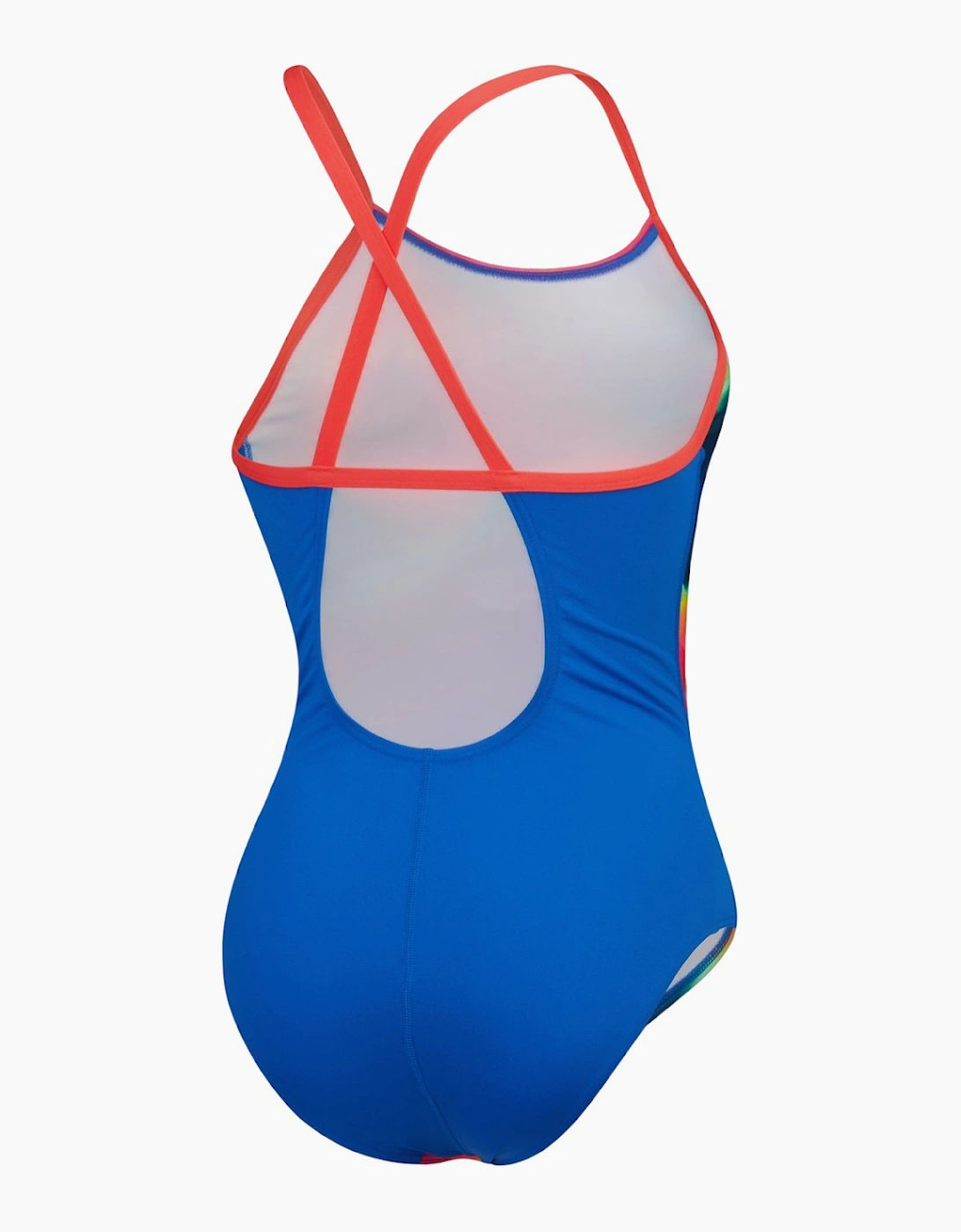 Speedo Womens/Ladies All-Over Print Cross Back One Piece Swimsuit