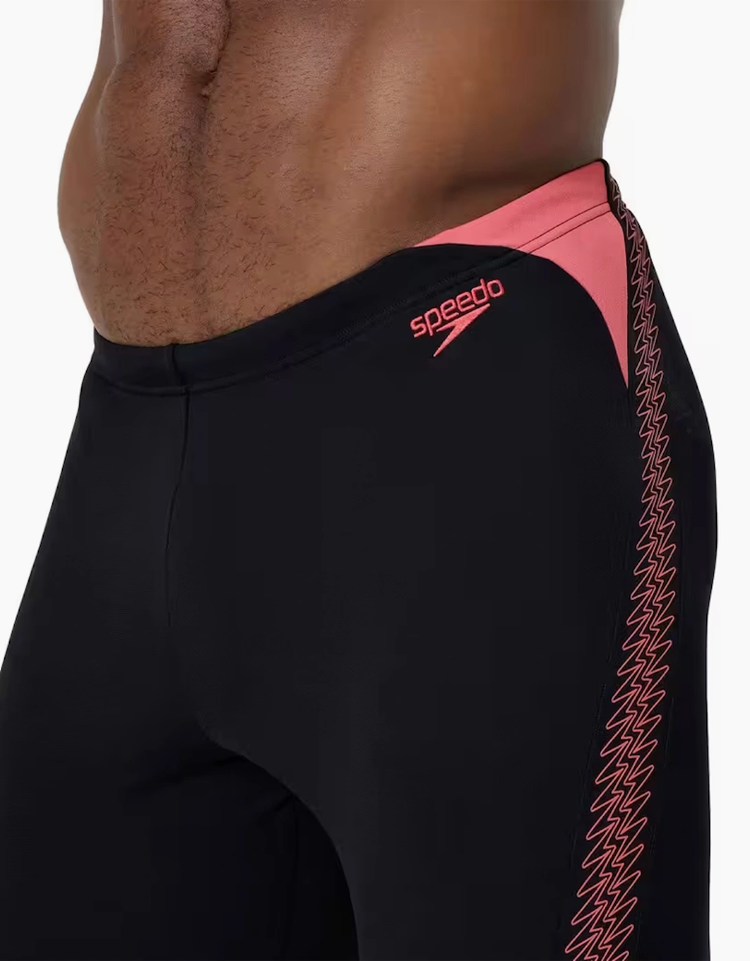 Speedo Mens Hyperboom Placement Geometric Jammer Shorts