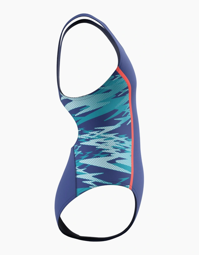 Speedo Girls Hyperboom Muscleback One Piece Swimsuit