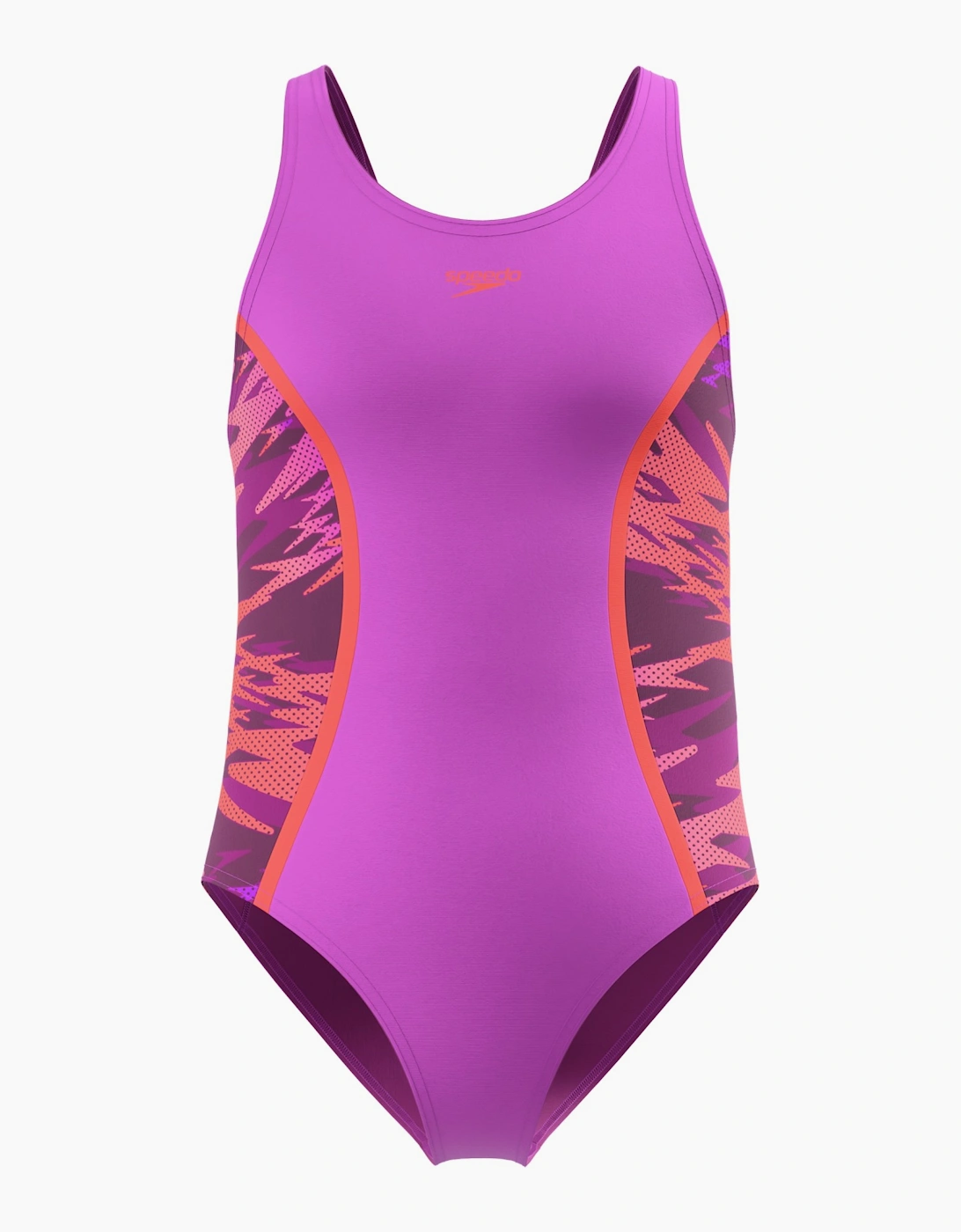 Speedo Girls Hyperboom Muscleback One Piece Swimsuit