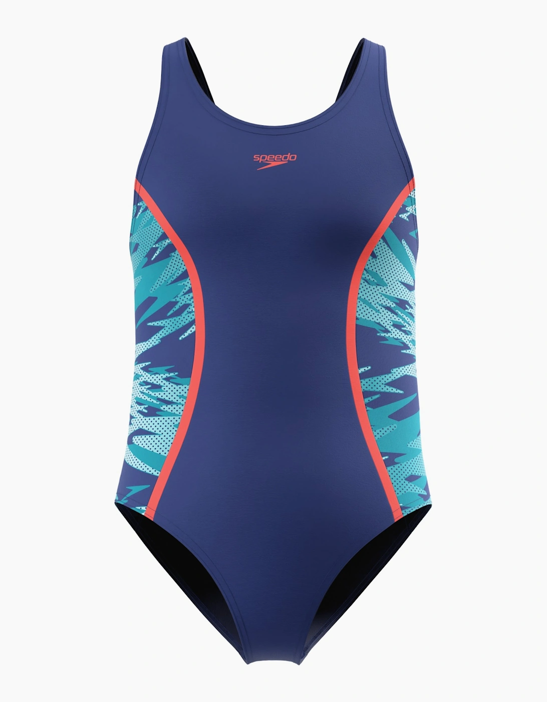 Speedo Girls Hyperboom Muscleback One Piece Swimsuit