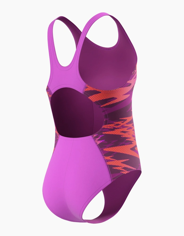 Speedo Girls Hyperboom Muscleback One Piece Swimsuit