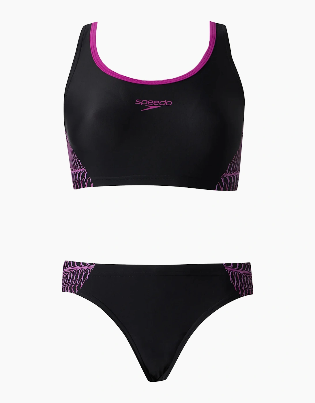 Speedo Womens/Ladies Placement Racerback Two-Piece Swimsuit