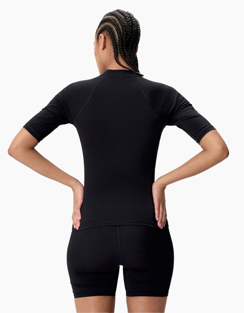 Speedo Womens/Ladies Endurance+ Short-Sleeved Rash Guard