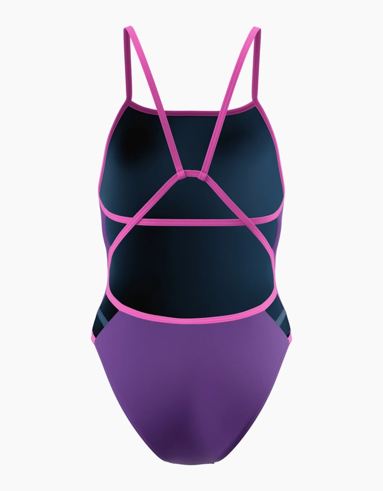 Speedo Womens/Ladies Solid Triback One Piece Swimsuit