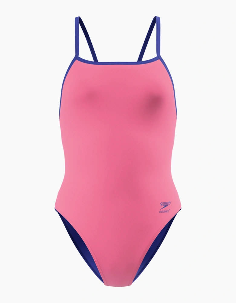 Speedo Womens/Ladies Solid Triback One Piece Swimsuit
