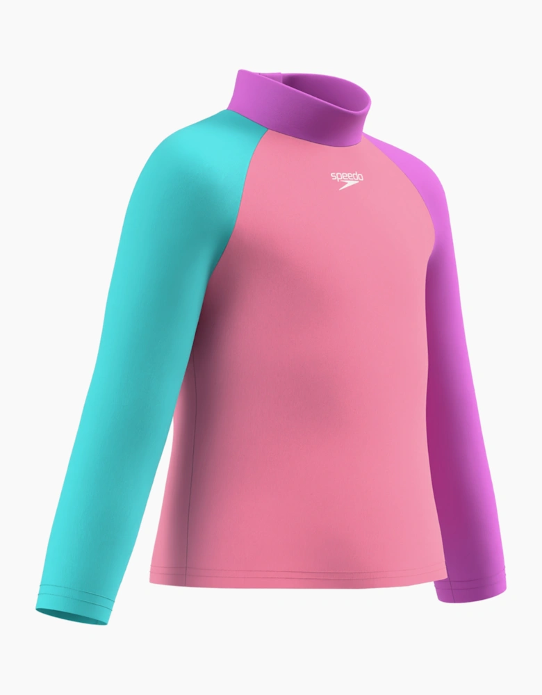 Speedo Childrens/Kids Long-Sleeved Rash Guard