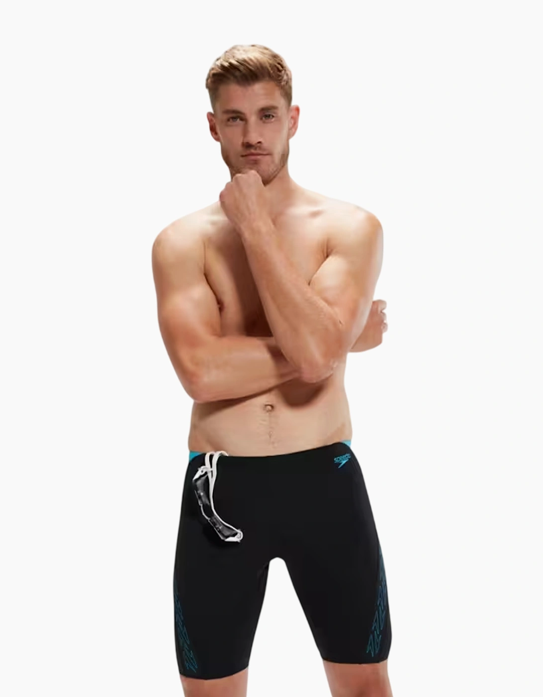 Speedo Mens Hyperboom Splice Jammer Shorts