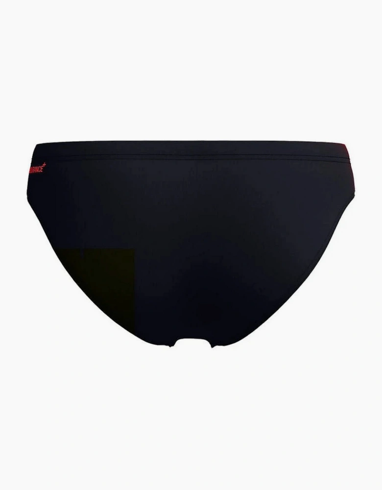 Speedo Mens Hyperboom Splice Logo Swim Briefs