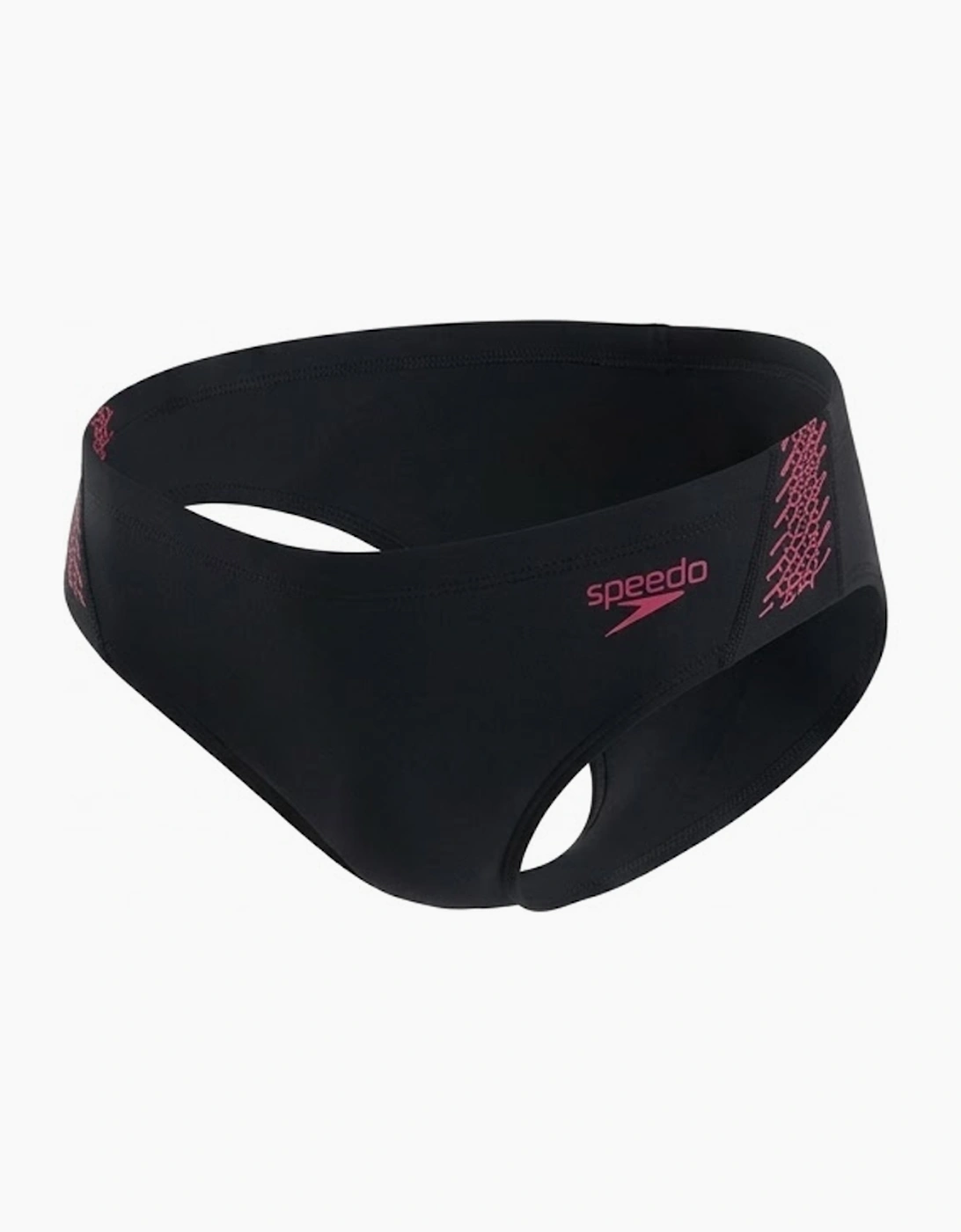 Speedo Mens Hyperboom Splice Logo Swim Briefs