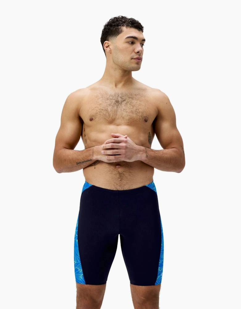 Speedo Mens Hyperboom Panel Endurance+ Jammer Shorts