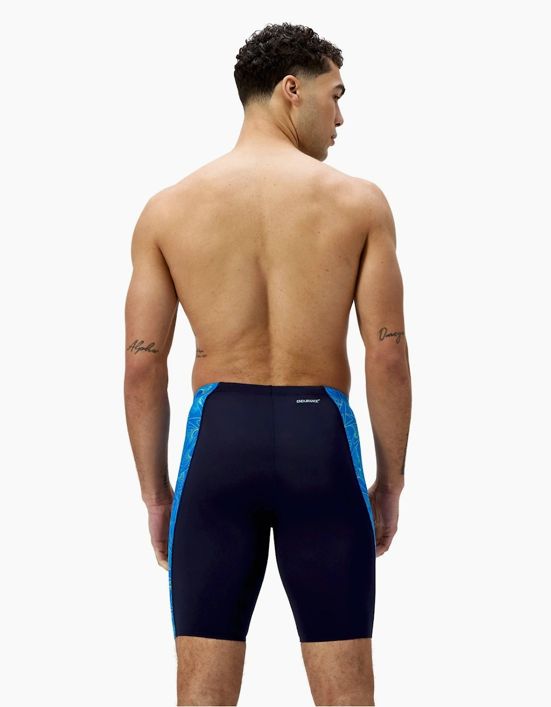 Speedo Mens Hyperboom Panel Endurance+ Jammer Shorts