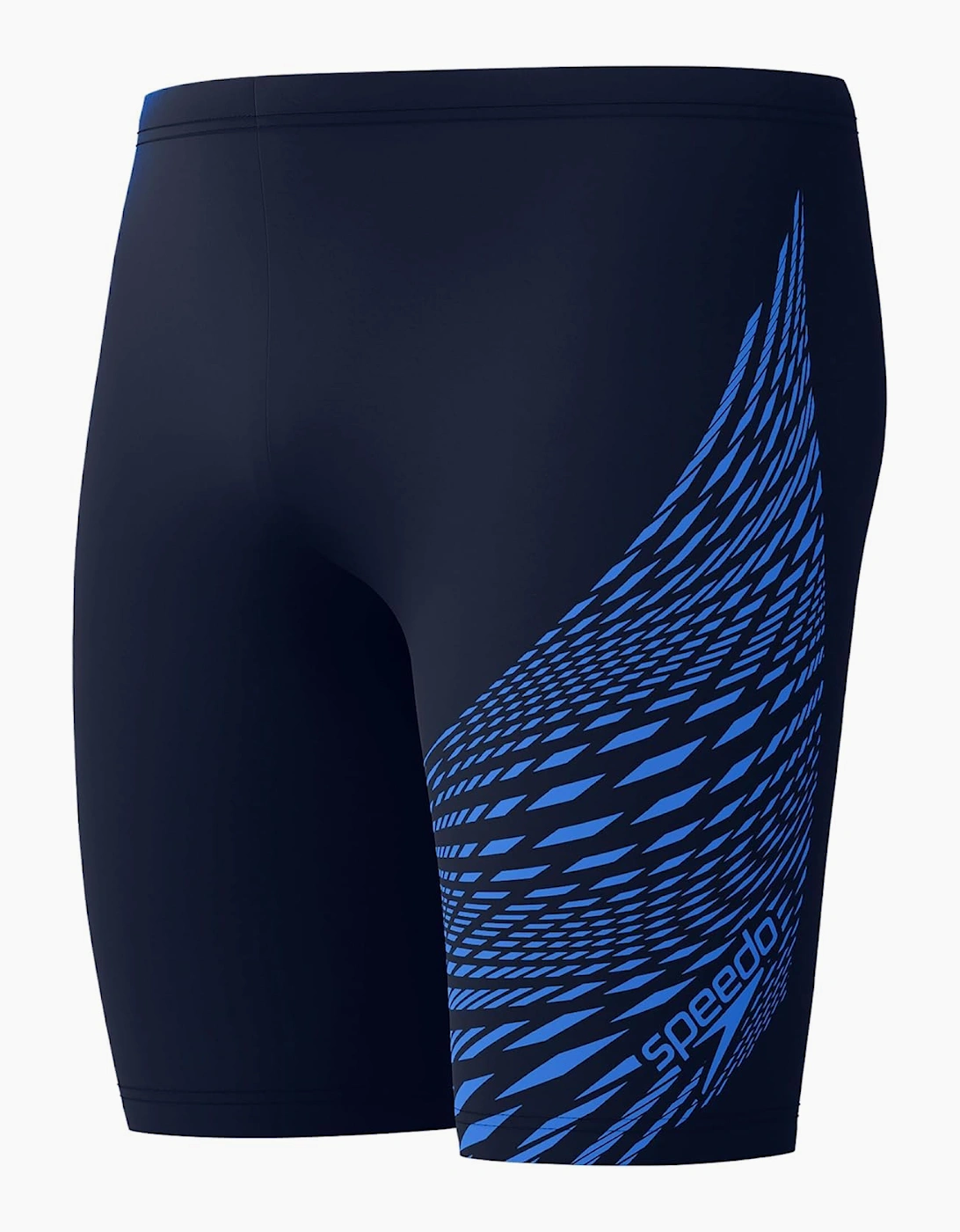 Speedo Mens Medley Wave Pattern Jammer Shorts