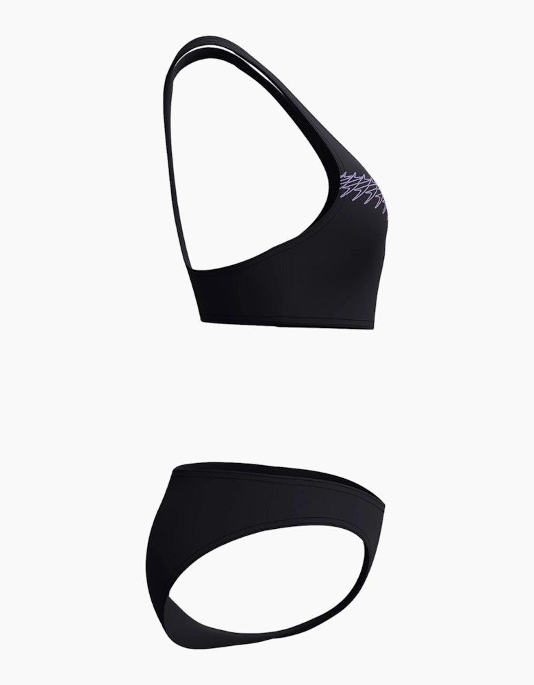 Speedo Womens/Ladies Placement Racerback Two-Piece Swimsuit