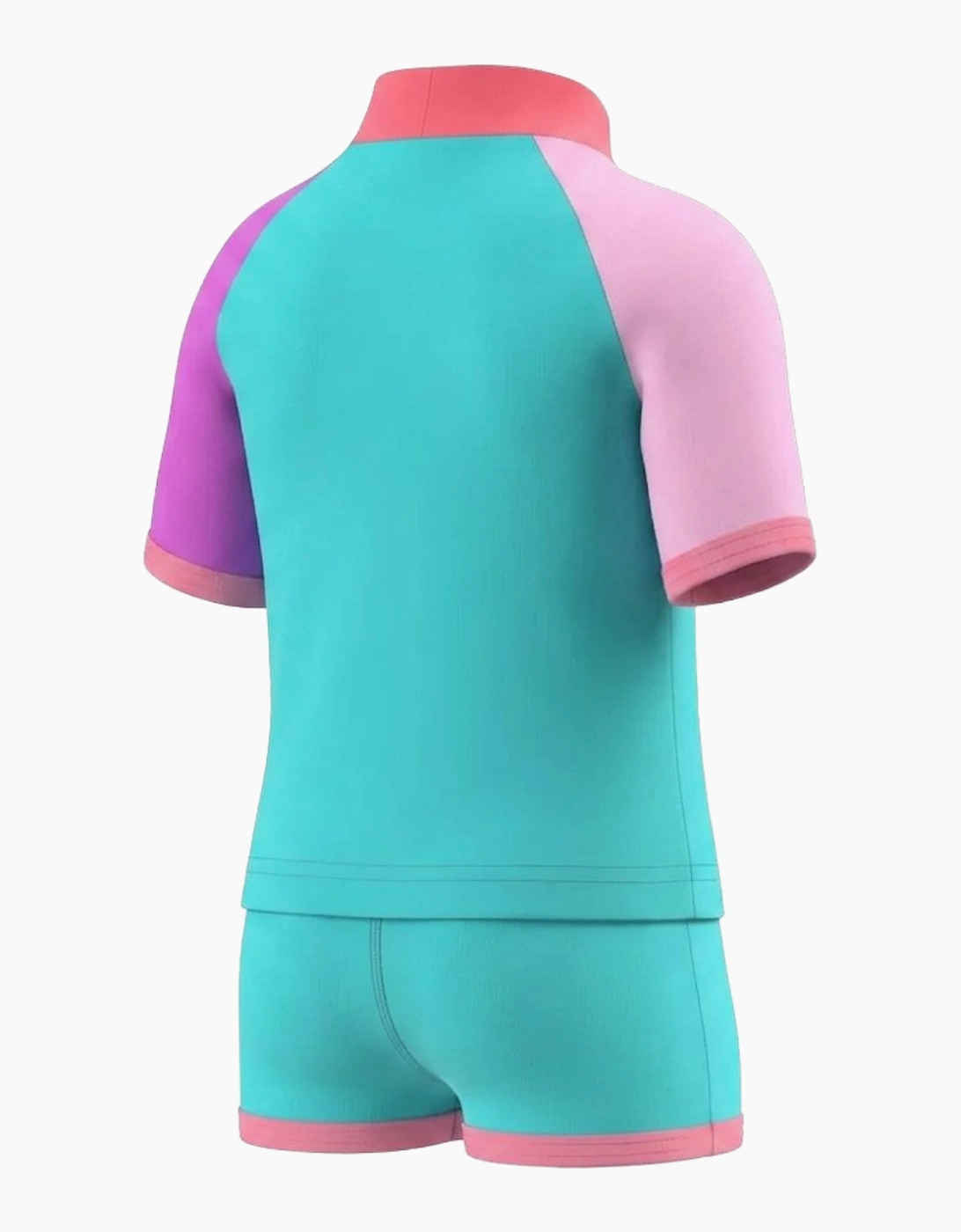 Speedo Childrens/Kids Short-Sleeved Rash Guard Set