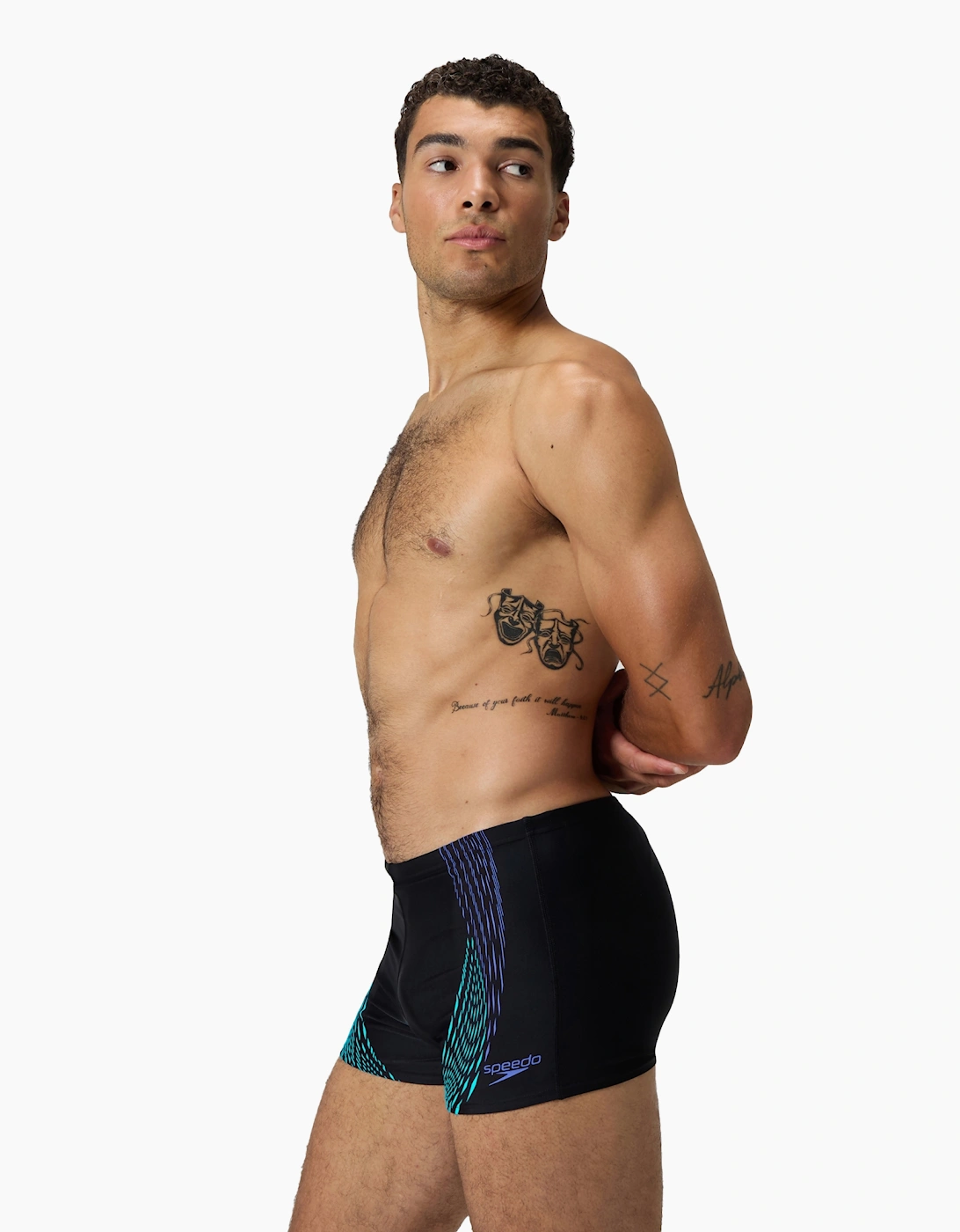 Speedo Mens Duo Logo Swim Shorts