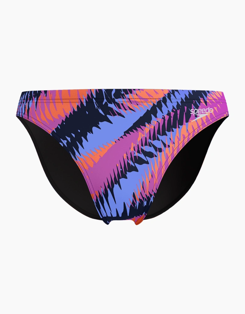 Speedo Mens Digital Print Eco Endurance+ Swim Briefs