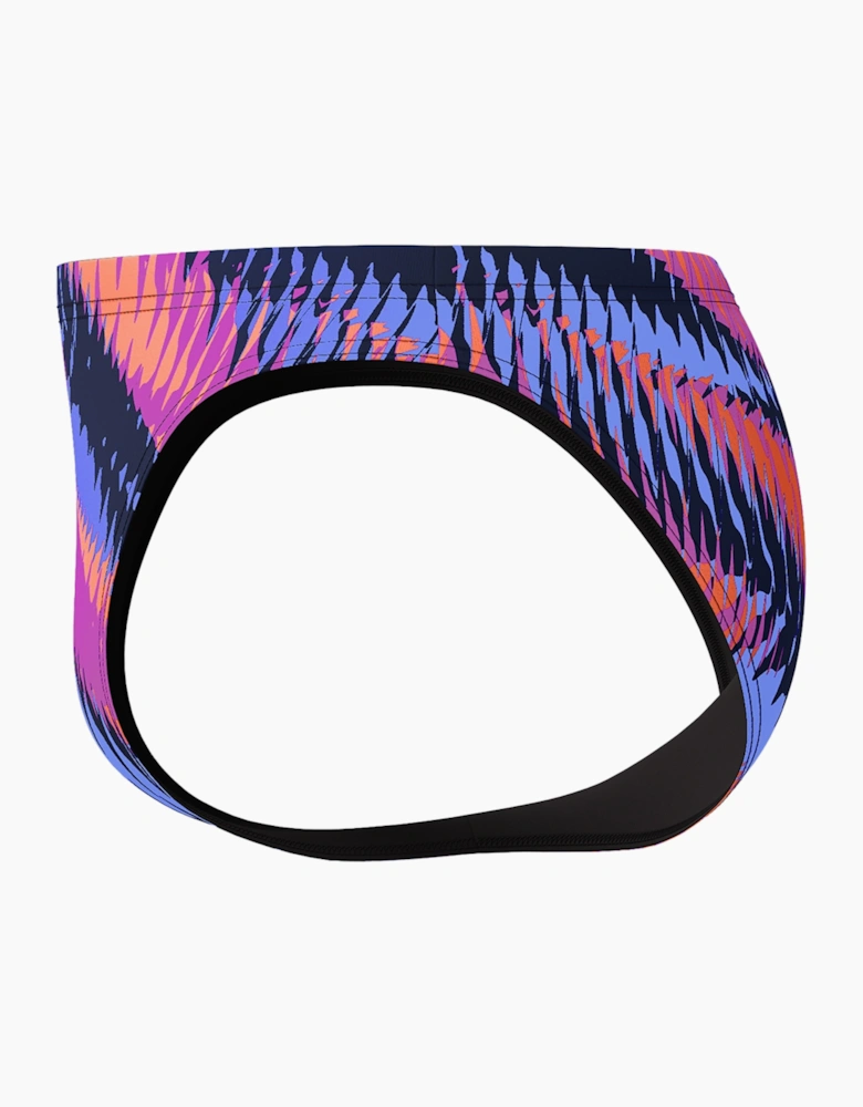 Speedo Mens Digital Print Eco Endurance+ Swim Briefs