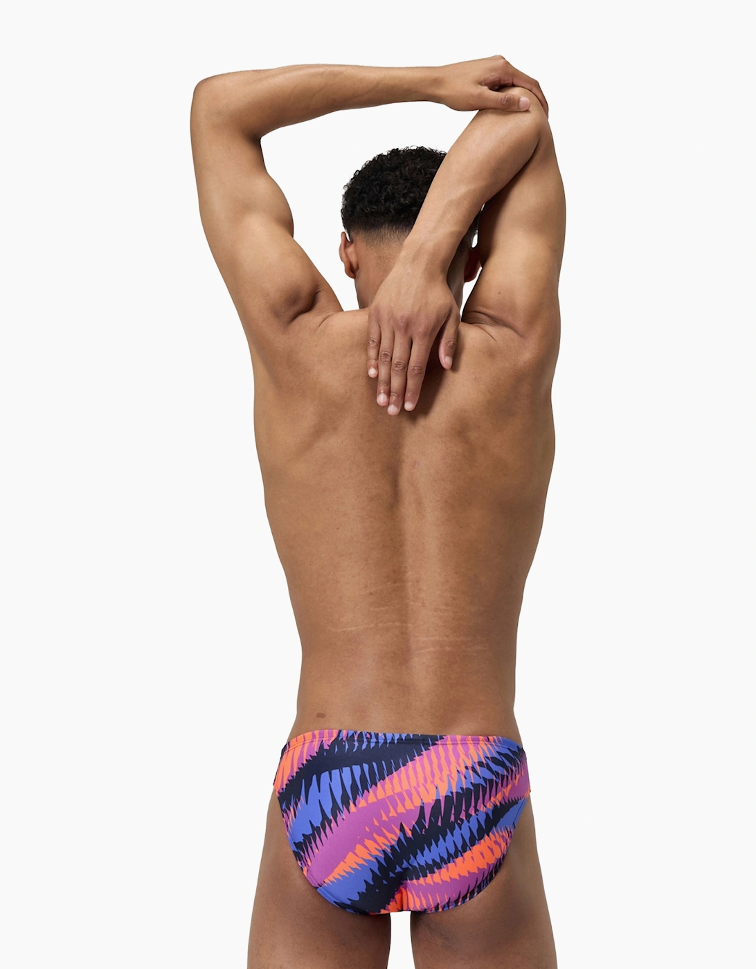 Speedo Mens Digital Print Eco Endurance+ Swim Briefs