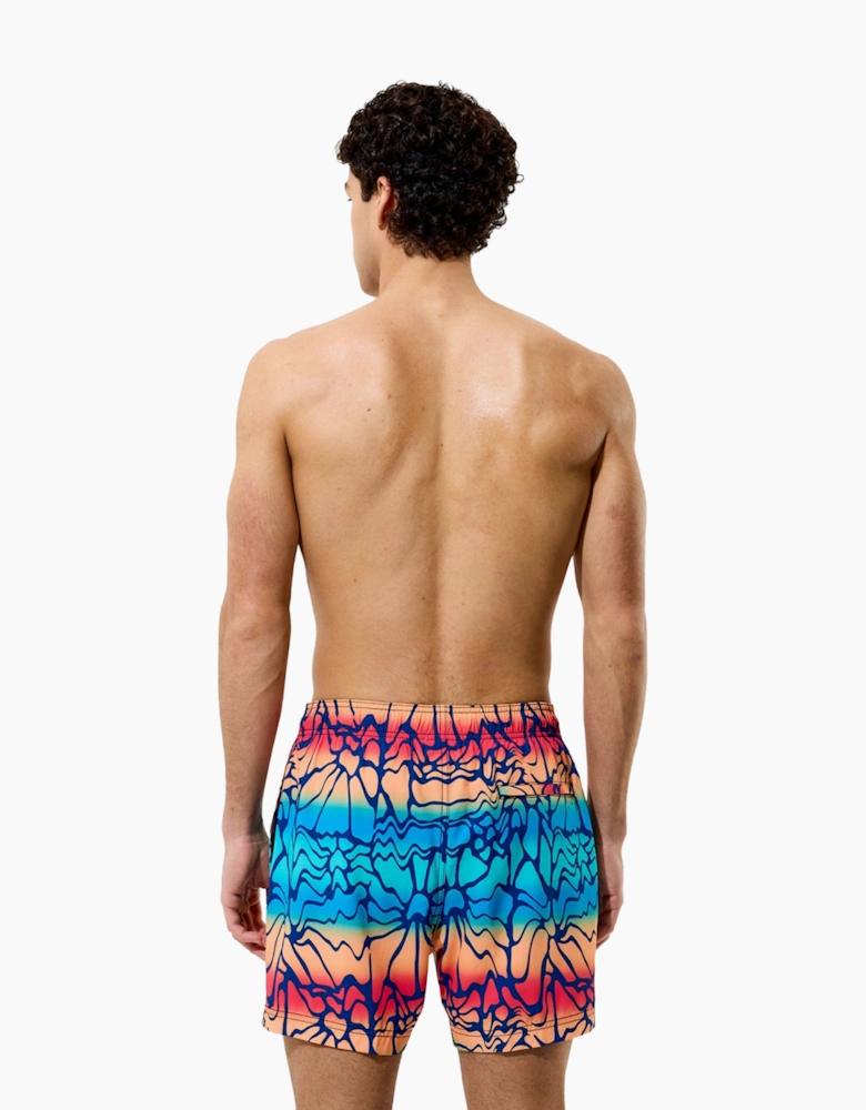 Speedo Mens Redondo Edge Patterned Swim Shorts