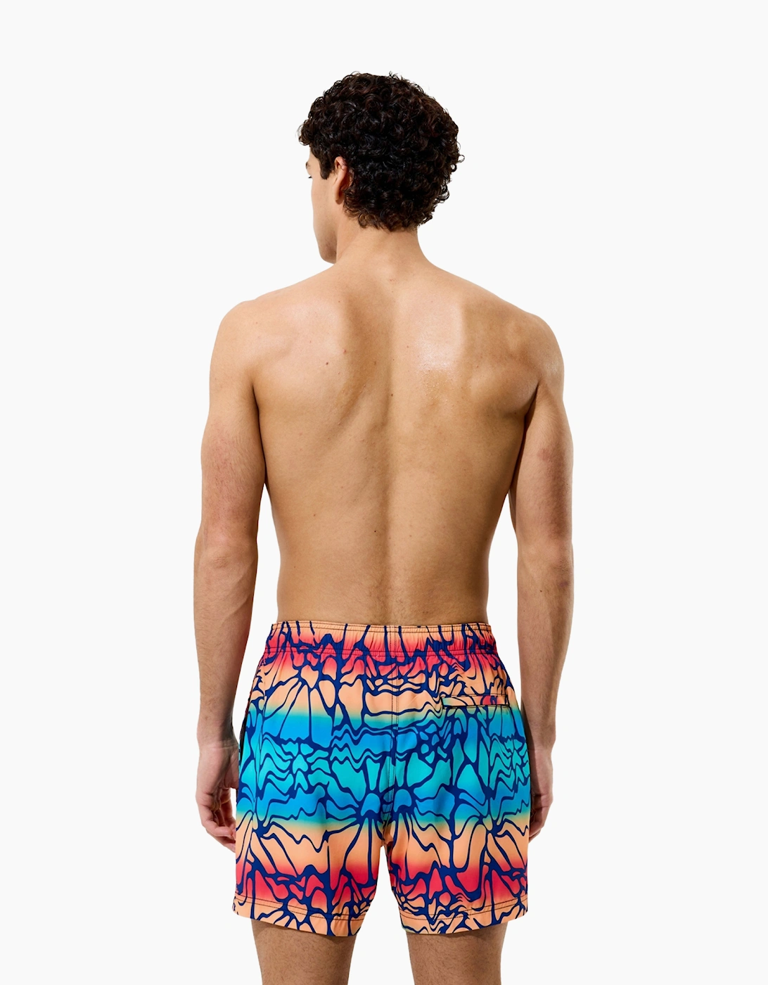Speedo Mens Redondo Edge Patterned Swim Shorts