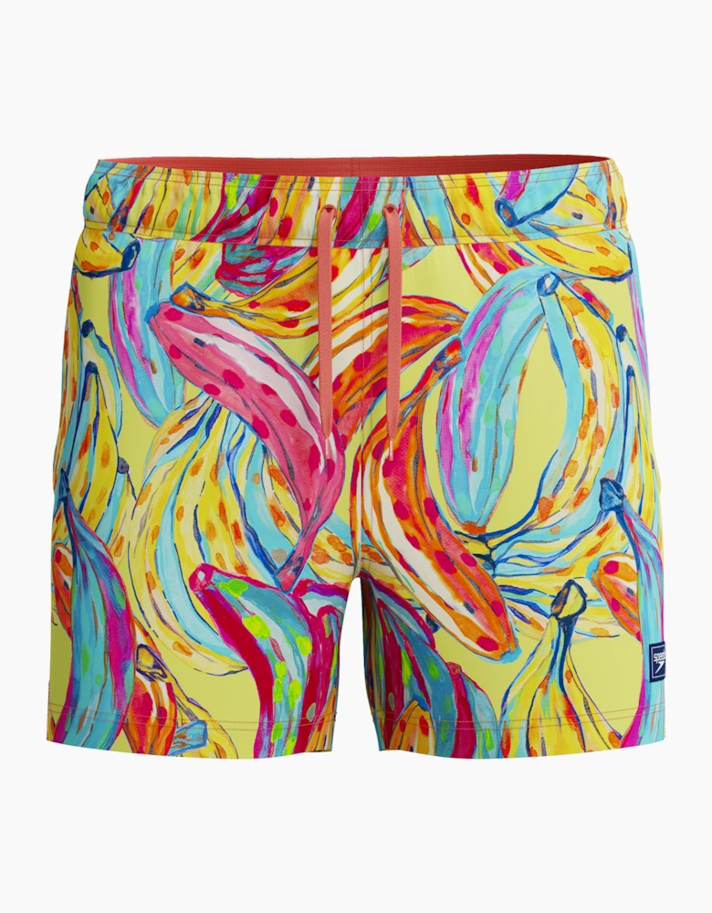 Speedo Mens Redondo Edge Volley Banana Swim Shorts