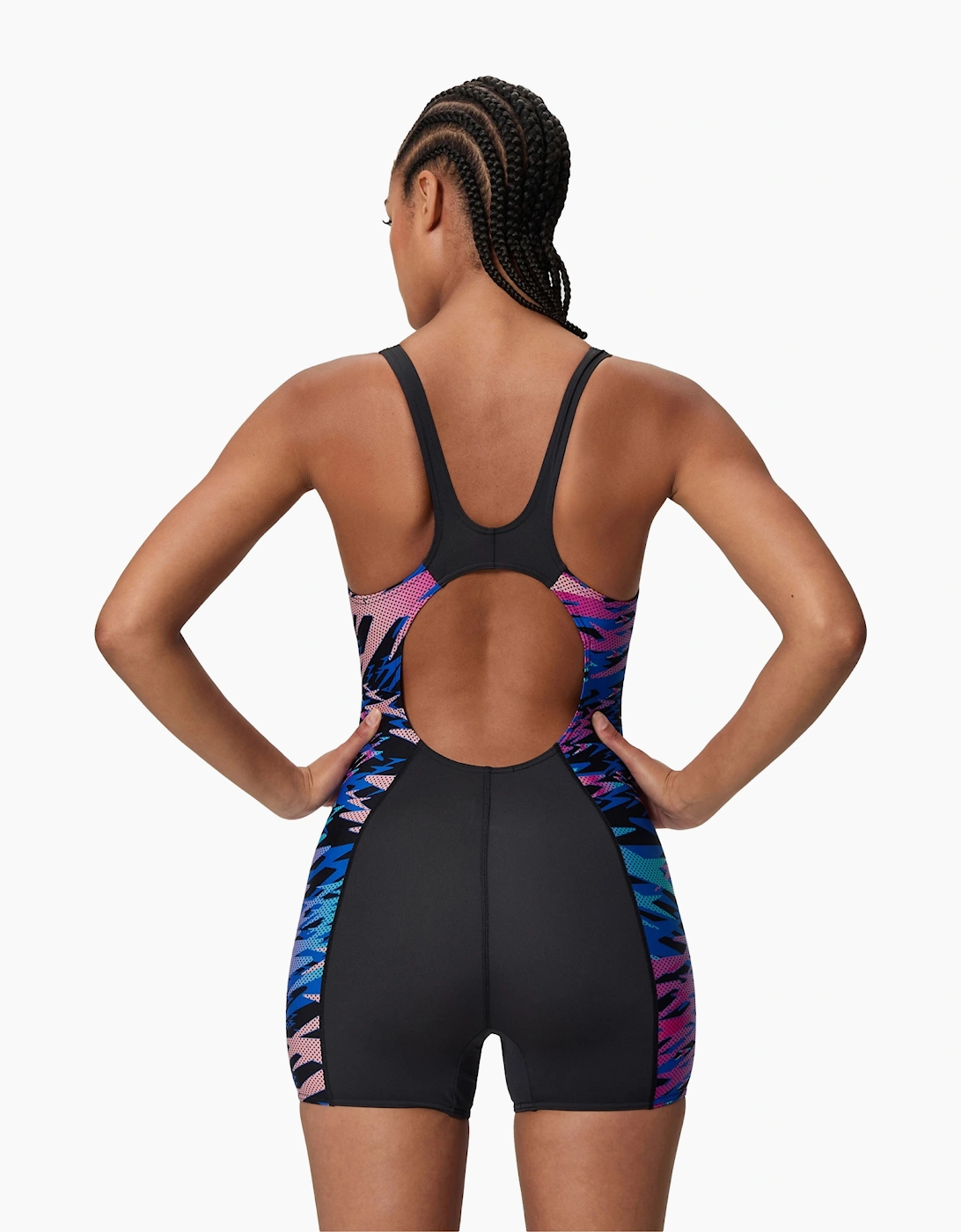 Speedo Womens/Ladies Hyperboom Splice Muscleback Legsuit